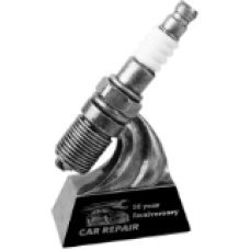 CRS102 - 8" Spark Plug Car Show Resin