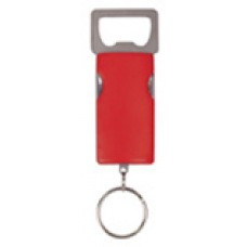 GFT031 - 3" Red 4-Function Bottle Opener with Keychain