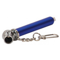 GFT082 - 3 1/4" Blue Tire Pressure Gauge with Keychain