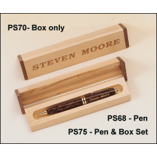PS70 Maple and walnut box only.