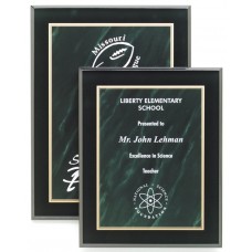 CP810GM Green Marble Acrylic Plaque